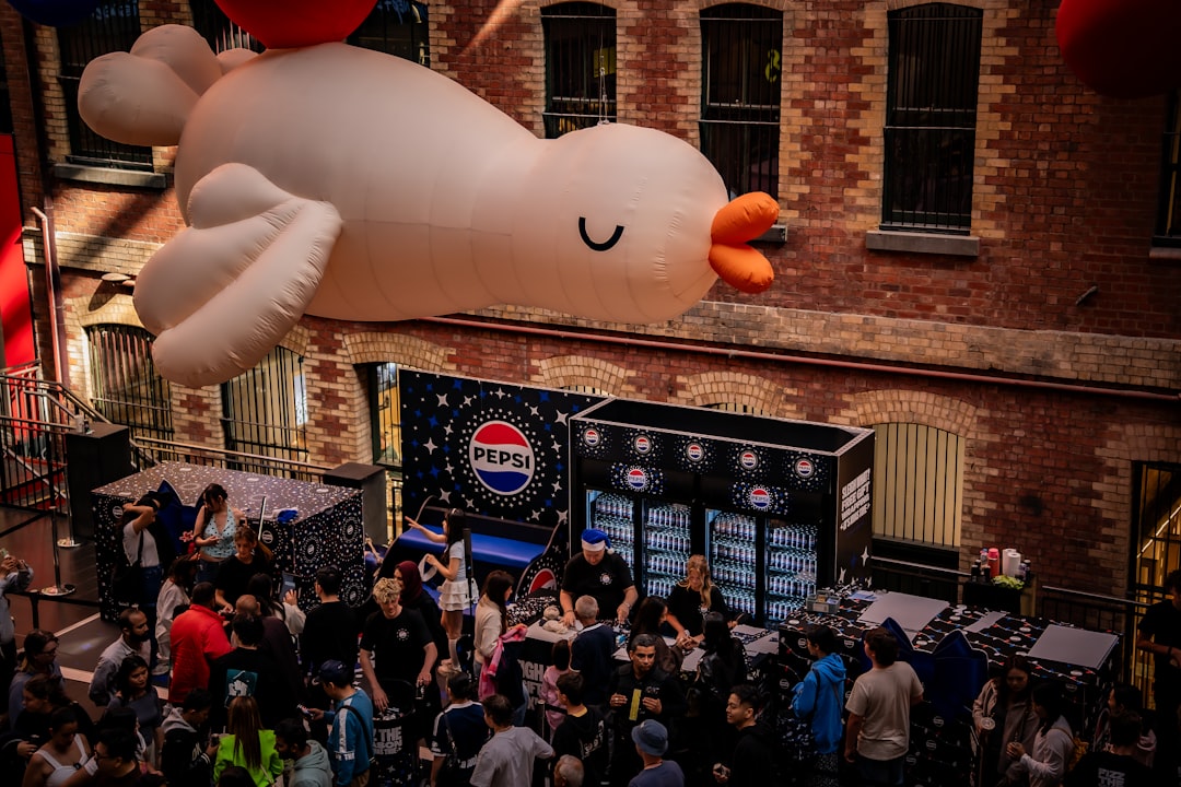Ballon decorate in Melbourne Central